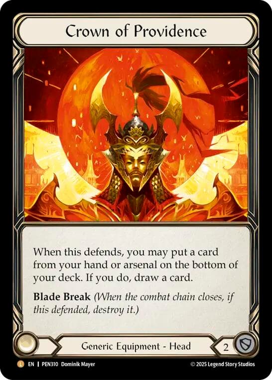 Crown of Providence — Compendium of Rathe card