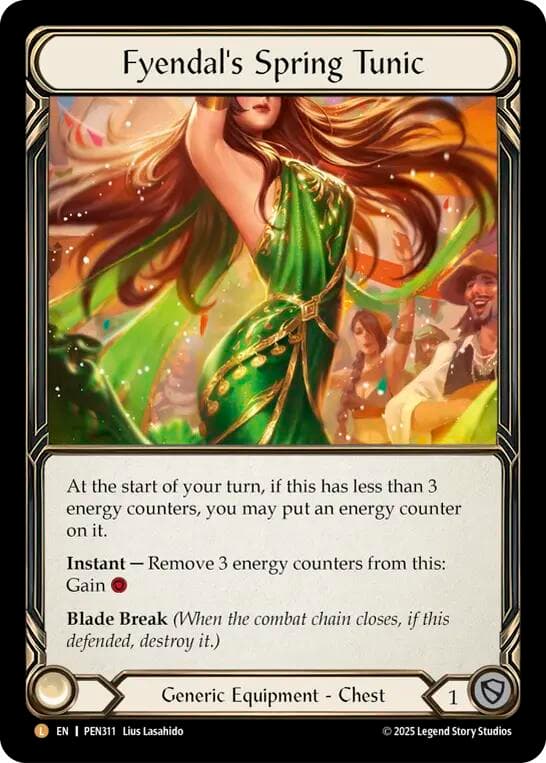 Fyendal's Spring Tunic — Compendium of Rathe card