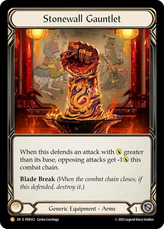 Stonewall Gauntlet — Compendium of Rathe card