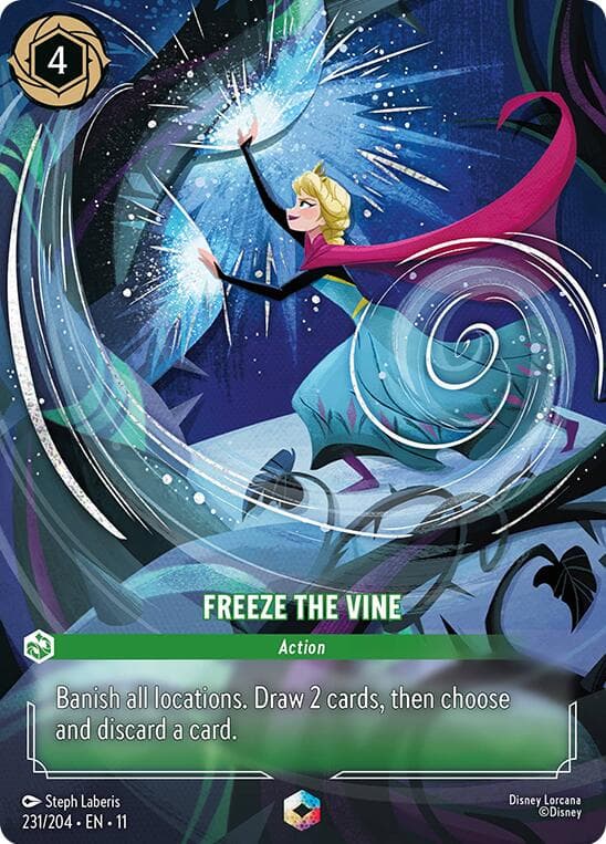 Freeze the Vine (Enchanted) — Winterspell card