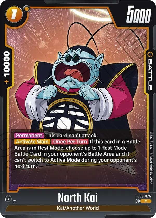 North Kai — Dual Evolution card