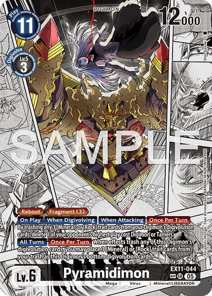 Pyramidimon (SP) — Dawn of Liberator card
