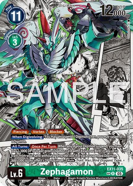 Zephagamon (SP) — Dawn of Liberator card