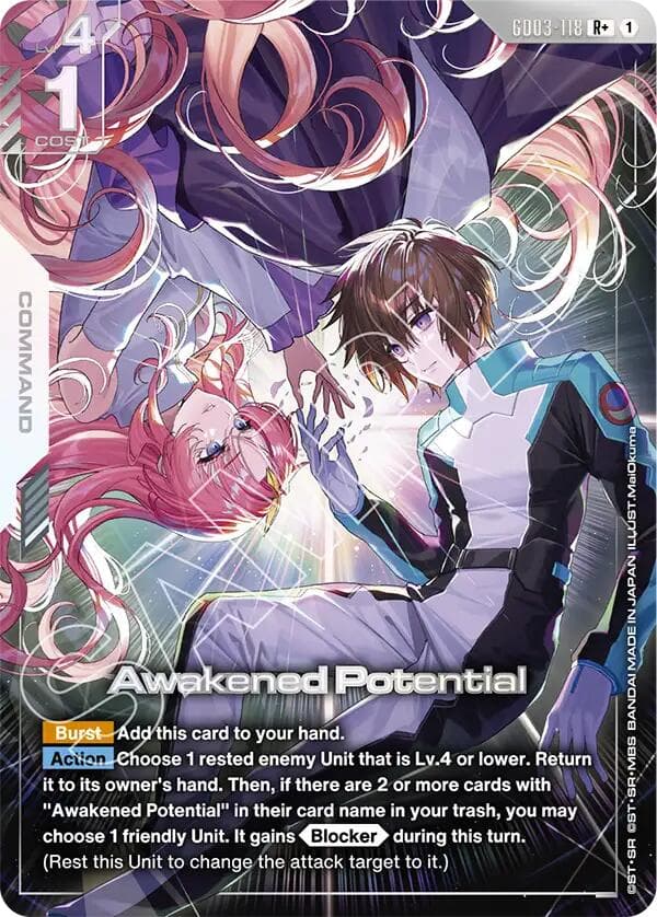 Awakened Potential (R+) — Steel Requiem card