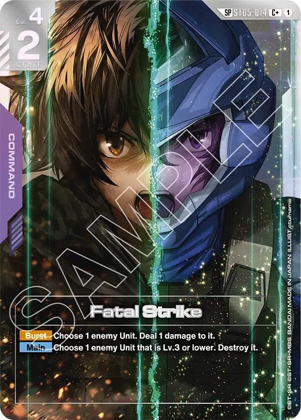 Fatal Strike (SP) (C+) — Steel Requiem card