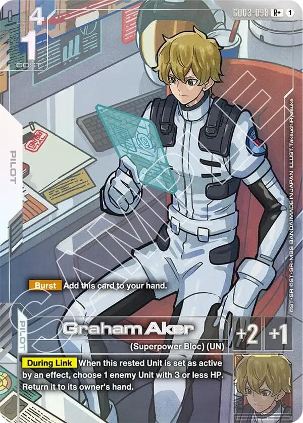 Graham Aker (R+) — Steel Requiem card