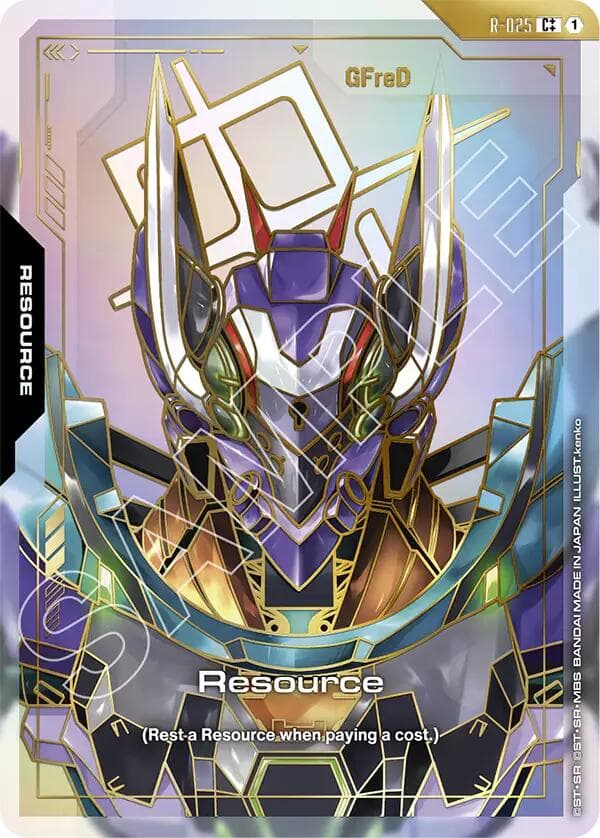 Resource (R-025) (C++) — Steel Requiem card