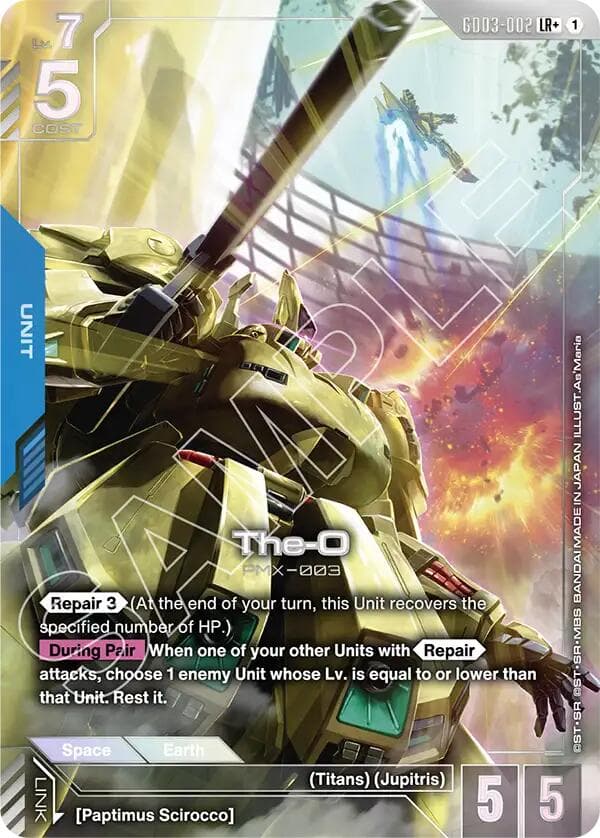 The-O (LR+) — Steel Requiem card