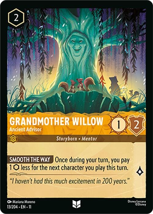 Grandmother Willow - Ancient Advisor — Winterspell card