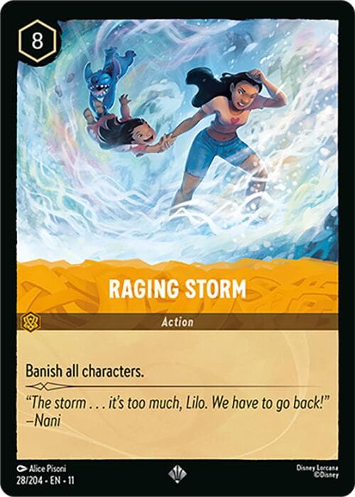 Raging Storm — Winterspell card