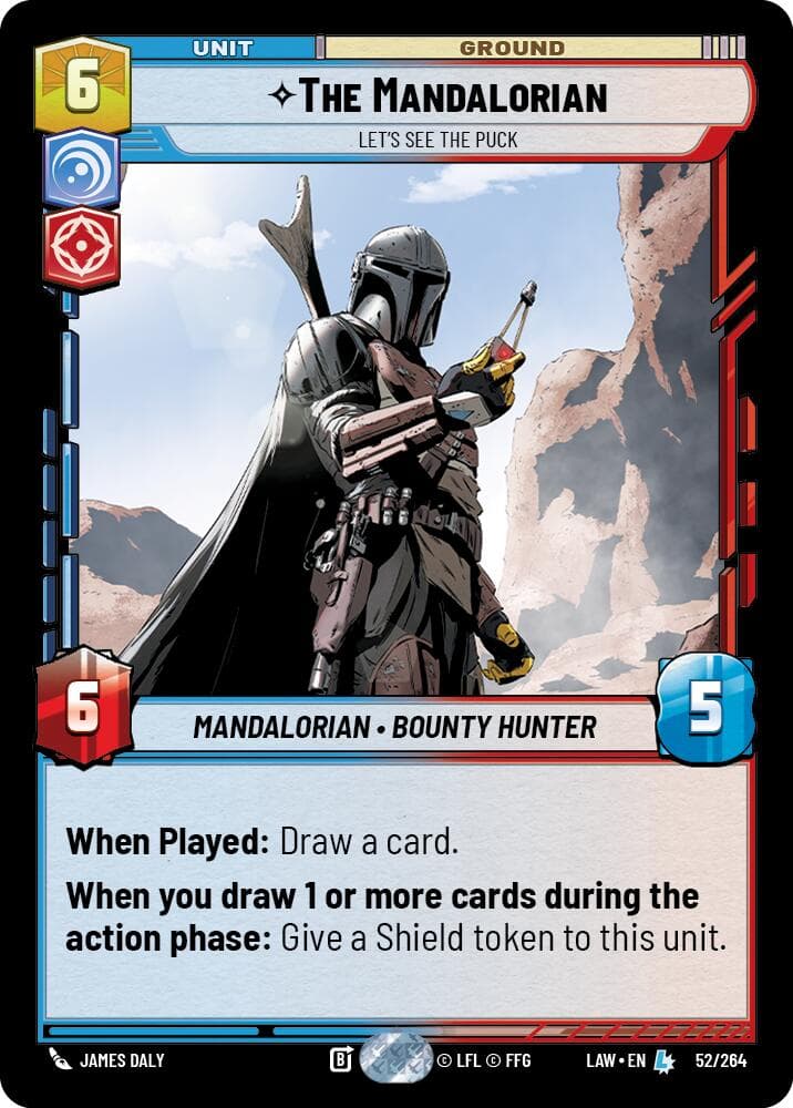 The Mandalorian - Let's See The Puck — A Lawless Time card