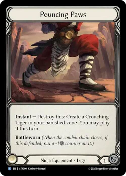 Pouncing Paws — Silver Age Chapter 2 card