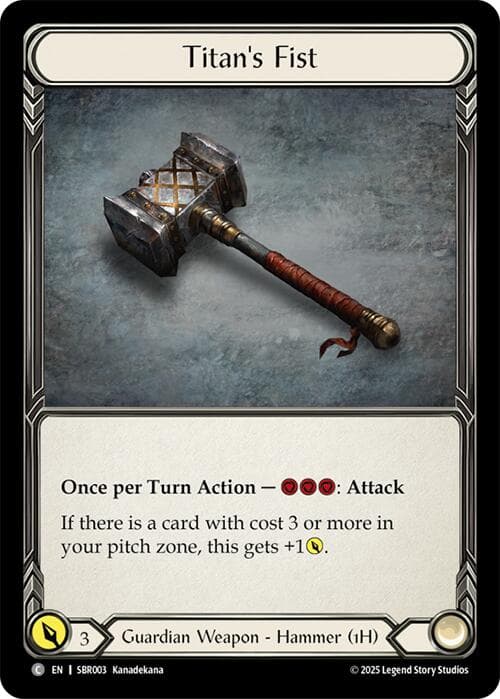 Titan's Fist — Silver Age Chapter 1 card