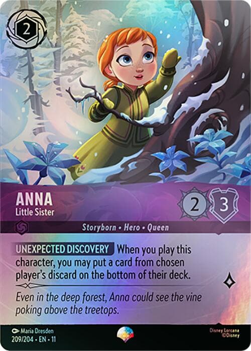 Anna - Little Sister (Epic) — Winterspell card