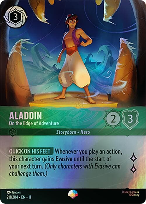 Aladdin - On the Edge of Adventure (Epic) — Winterspell card