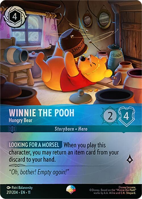 Winnie the Pooh - Hungry Bear (Epic) — Winterspell card