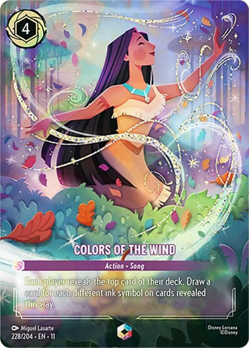 Colors of the Wind (Enchanted) — Winterspell card
