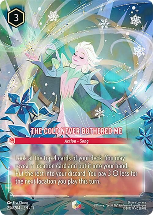 The Cold Never Bothered Me (Enchanted) — Winterspell card