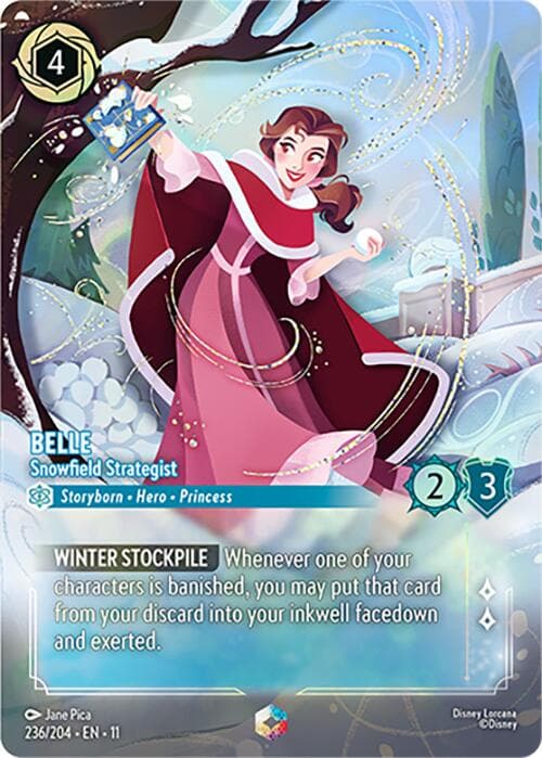 Belle - Snowfield Strategist (Enchanted) — Winterspell card