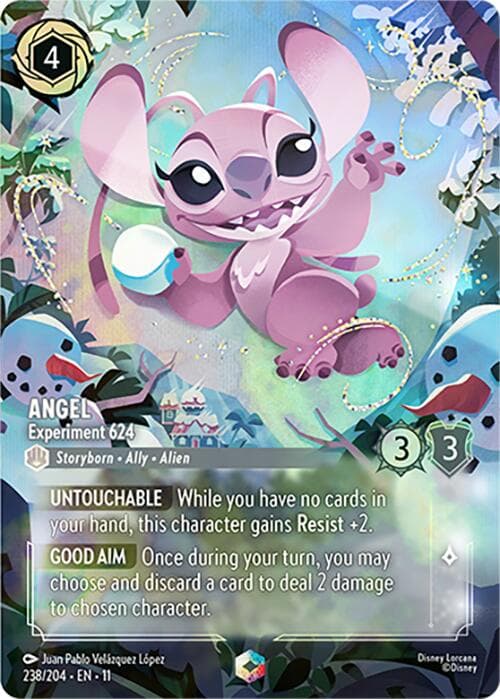 Angel - Experiment 624 (Enchanted) — Winterspell card