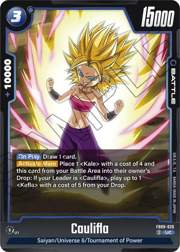 Caulifla — Dual Evolution card