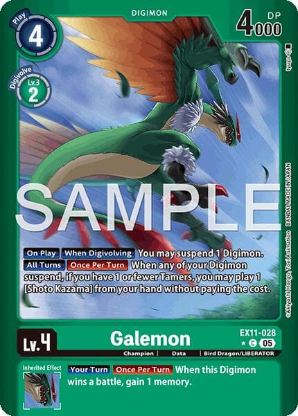 Galemon (Limited Foil) — Dawn of Liberator card