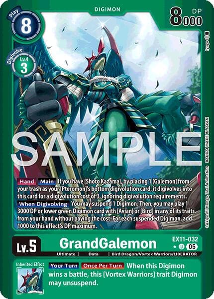 GrandGalemon (Limited Foil) — Dawn of Liberator card