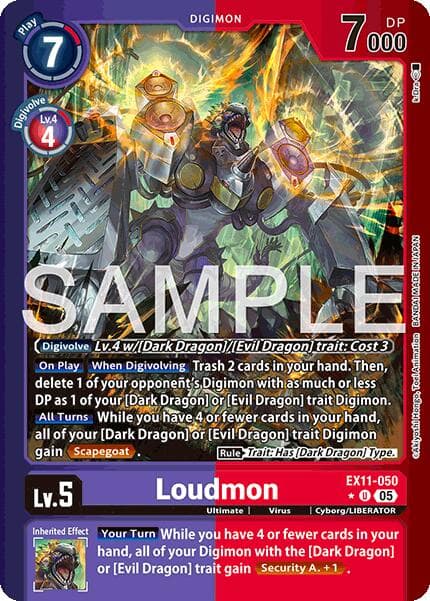 Loudmon (Limited Foil) — Dawn of Liberator card
