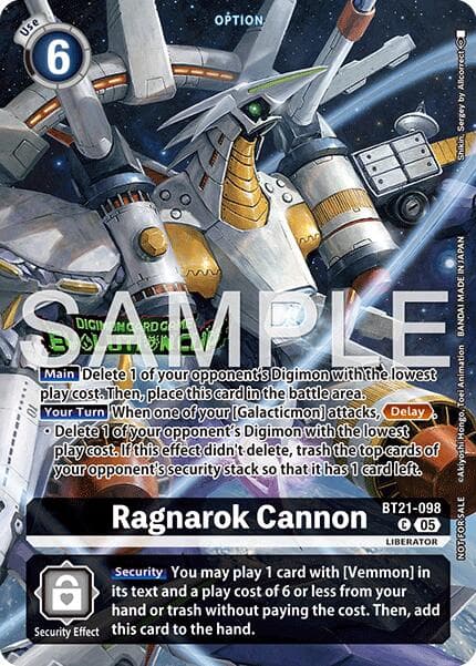 Ragnarok Cannon (Evolution Cup 2026 Vol. 1 Top 4) — World Convergence card