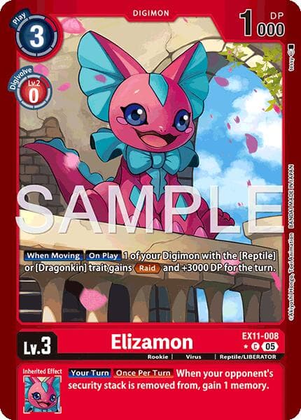 Elizamon (Limited Foil) — Dawn of Liberator card