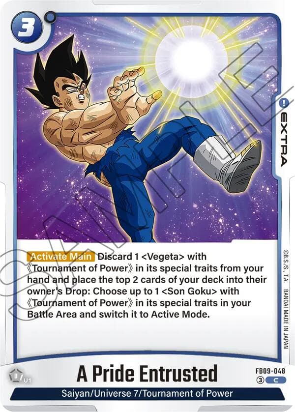 A Pride Entrusted — Dual Evolution card