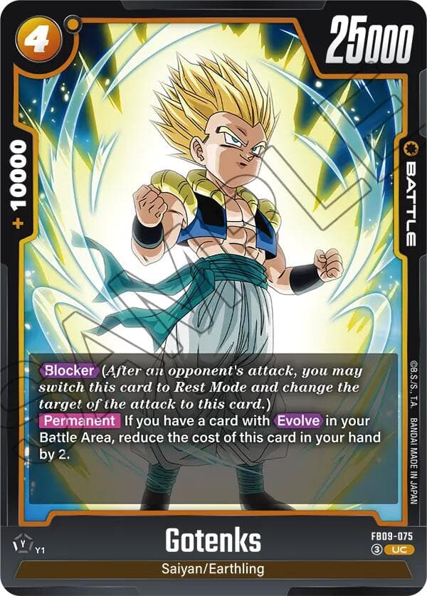 Gotenks - FB09-075 — Dual Evolution card