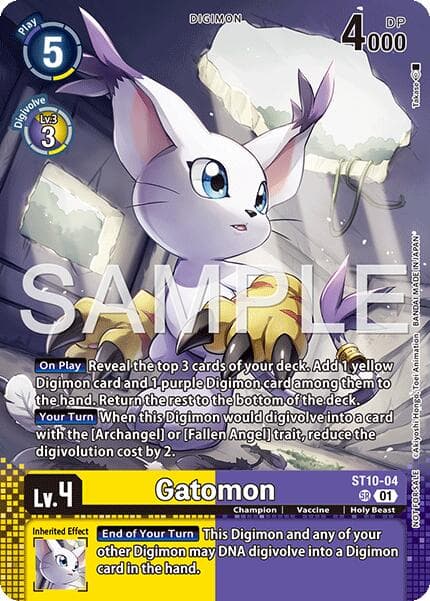 Gatomon (Event Pack 9) — Starter Deck 10: Parallel World Tactician card