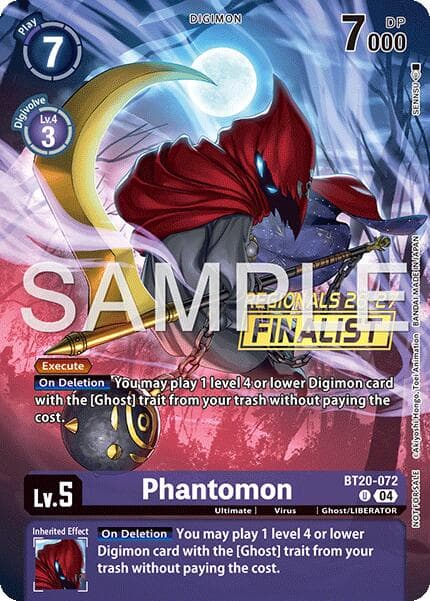 Phantomon (Regionals 26-27 Season 1 Finalist) — Release Special Booster 2.5 card