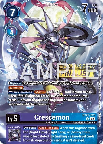 Crescemon (Regionals 26-27 Season 1 Finalist) — Cyber Eden card