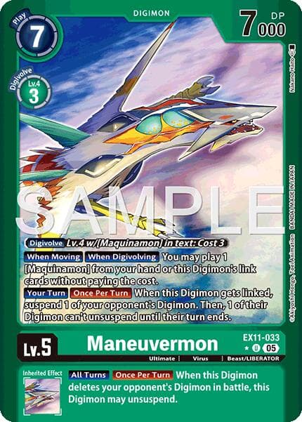 Maneuvermon (Limited Foil) — Dawn of Liberator card