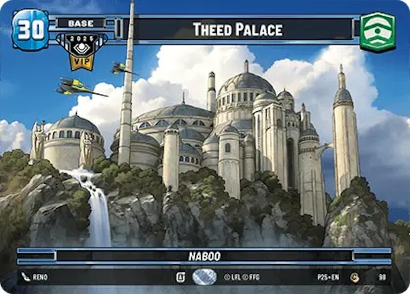 Theed Palace (Galactic Championship VIP) — Organized Play Promos card