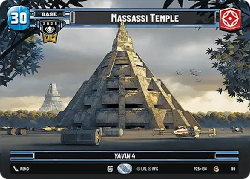 Massassi Temple (Galactic Championship VIP) — Organized Play Promos card