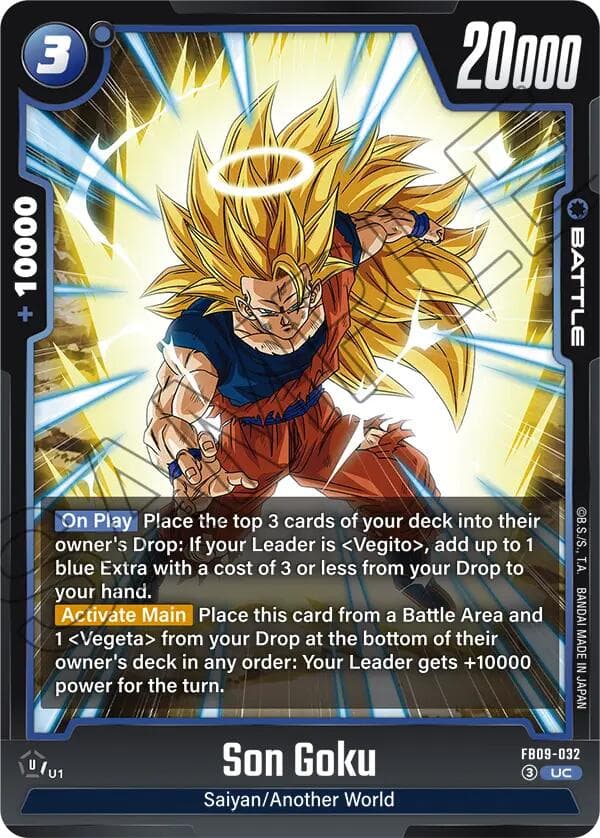 Son Goku - FB09-032 — Dual Evolution card