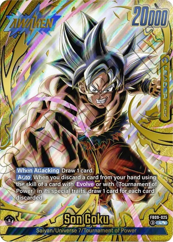 Son Goku - FB09-025 (Super Alternate Art) — Dual Evolution card