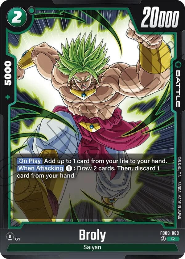 Broly — Dual Evolution card