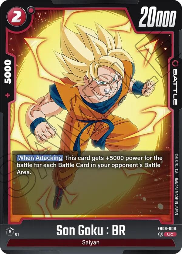 Son Goku : BR - FB09-009 — Dual Evolution card