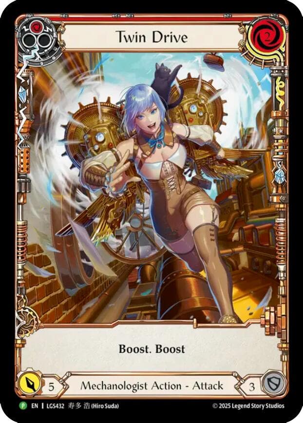 Twin Drive - LGS432 — Flesh and Blood: Promo Cards card