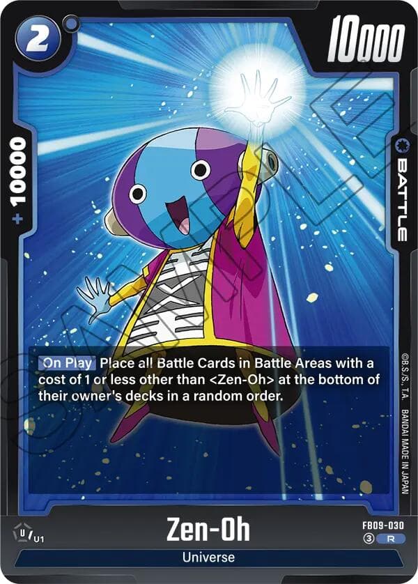 Zen-Oh - FB09-030 — Dual Evolution card