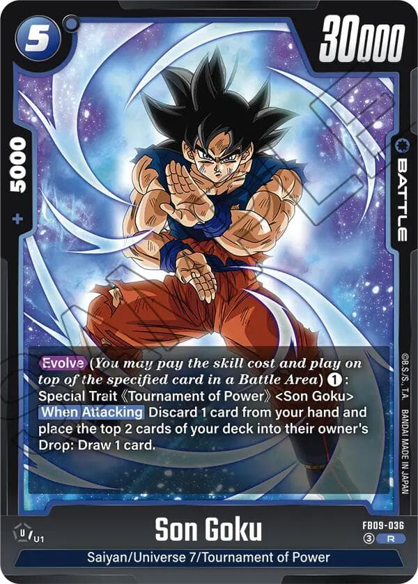 Son Goku - FB09-036 — Dual Evolution card