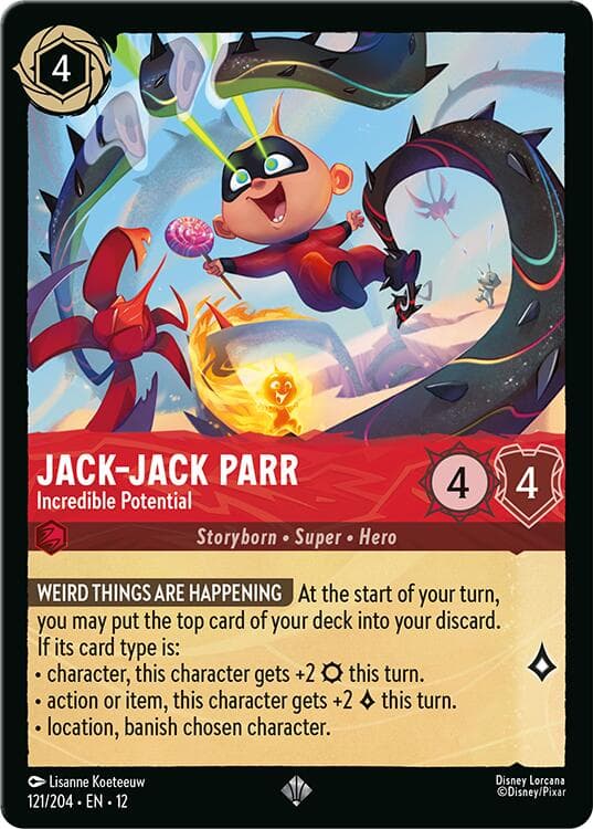 Jack-Jack Parr - Incredible Potential — Wilds Unknown card