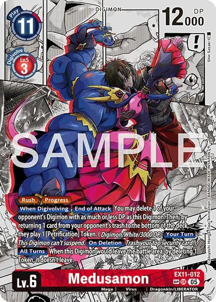 Medusamon (SP) — Dawn of Liberator card