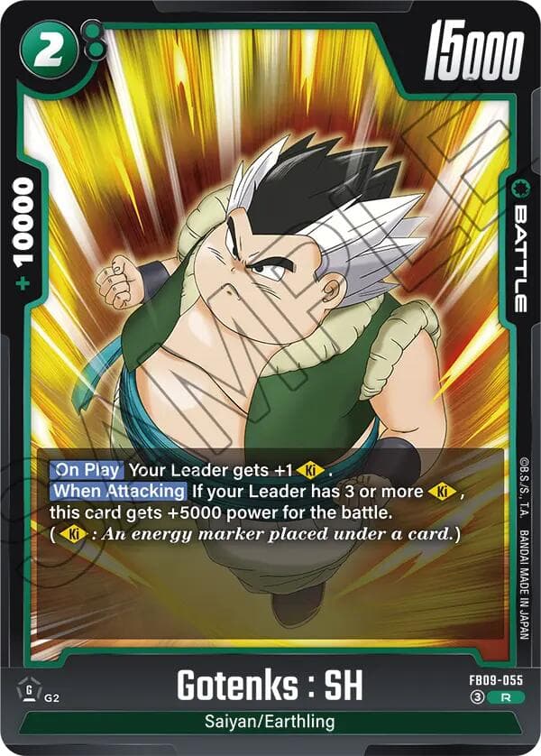Gotenks : SH — Dual Evolution card