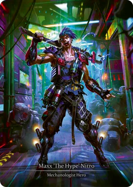 Maxx 'The Hype' Nitro — GEM Pack 4 card