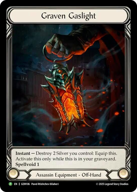 Graven Gaslight — GEM Pack 4 card